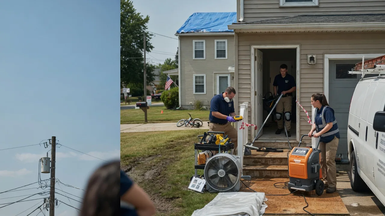 Water Damage Repair in Kent City, MI near me